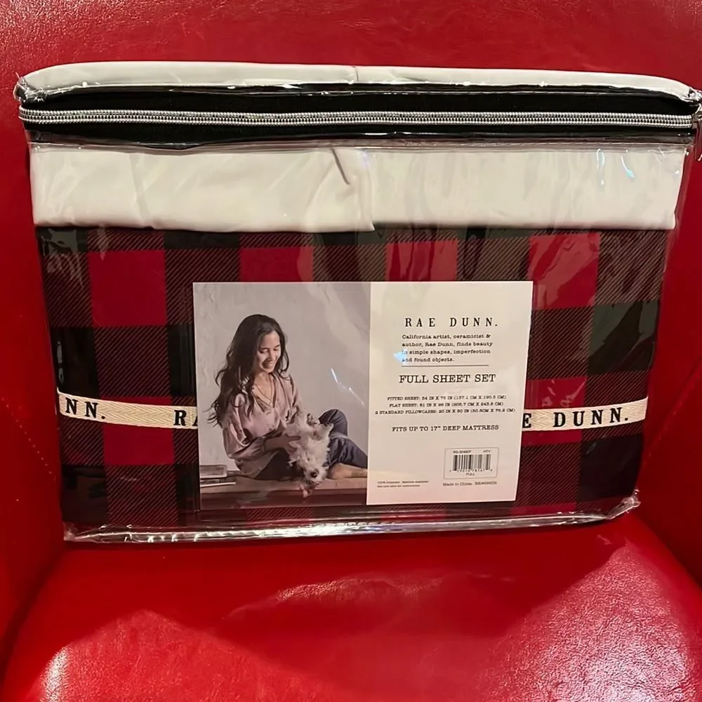 NIP Rae Dunn Blessed sheet set